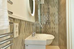 Erstbezug - Gartenpalais-Wohnung "Palma" - 2 Zimmer mit Balkon &  Kamin - Fitness & Sauna! – Thalkirchner Straße 80, 80337 Am alten südlichen Friedhof, München – Vorschaubild 22
