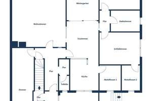 Begehrte Lage in Baden-Baden: MFH mit 3 WE in Sonnenlage mit Wärmepumpe, Wohlfühlgarten und Sauna – Die vollständige Adresse der Immobilie erhältst du vom Anbieter., 76532 Oos, Baden-Baden – Vorschaubild 24