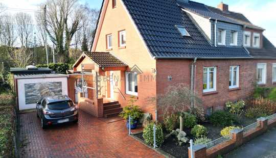 Bild von KÄUFER GEFUNDEN! Familienfreundliche 5-Zimmer-Doppelhaushälfte mit Garten, Terrasse und Garage!