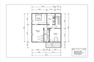 Helle 3-Zimmer Wohnung im 1. OG mit Balkon in Stuttgart West – Die vollständige Adresse der Immobilie erhältst du vom Anbieter., 70193 Hölderlinplatz, Stuttgart – Vorschaubild 8