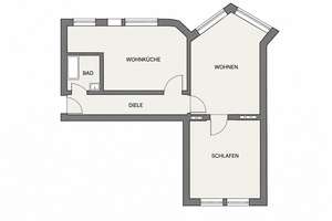 2-Zimmer Wohnung mit Potenzial – 40227 Oberbilk, Düsseldorf – Vorschaubild 12