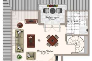 Helle Maisonette-Wohnung mit Dachterrasse – An der Enckekaserne 23, 39110 Stadtfeld West, Magdeburg – Vorschaubild 15