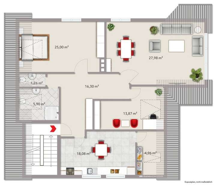 Ausbauoption Dachgeschoss