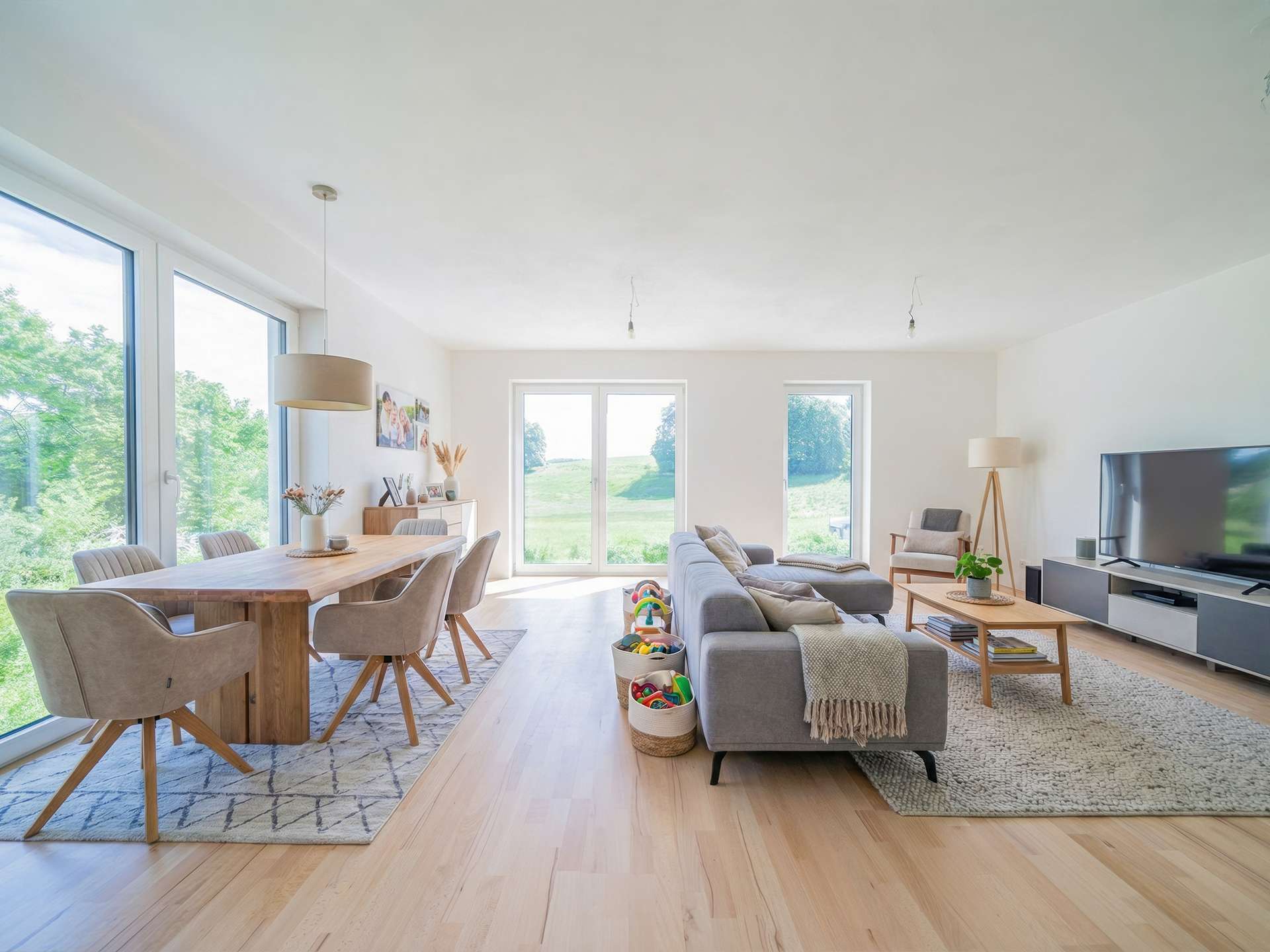 Immobilie in Seefeld - WOHNEN MIT QUALITÄT: HOCHWERTIGE DOPPELHAUSHÄLFTE IN ORTSRANDLAGE - Bild 1