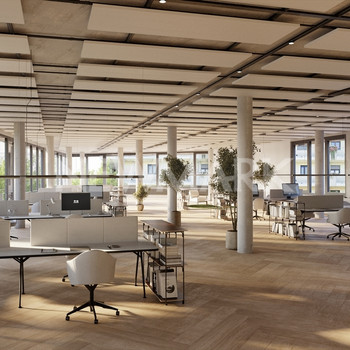 Nachhaltiger Campus mit flexiblen Büroflächen und moderner Infrastruktur im Süden Münchens