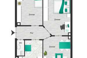 Charmante 3-Zimmer-Altbauwohnung mit modernem Komfort in zentraler Lage Göttingens – Göttingen (Kreis) – Vorschaubild 5