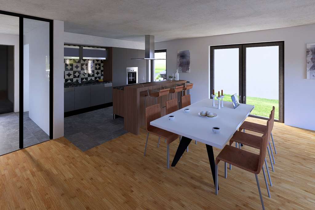 Immobilie in Illerrieden - Einfamilienhaus 2 mit Garage und Stellplatz - Kfw-förderfähig (Stand 01/2026) - ohne Unterkellerung - Bild 4