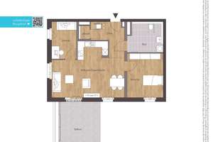 Rollstuhlgerechte 2,5 Zimmerwohnung mit Balkon - sofort bezugsfertig: WE 222 – Andernacher Strasse 45, 56070 Lützel, Koblenz – Vorschaubild 15