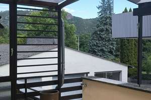 Sofort frei !! Großzügige 3,5-Zimmer-Wohnung mit zwei Balkonen, Kamin und Blick auf den Roten Fels – 55583 Bad Münster am Stein-Ebernburg – Vorschaubild 9