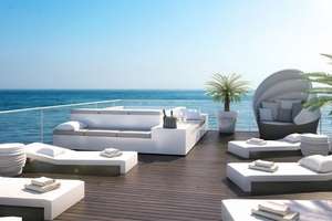 LUXURY Floating Penthouse komplett möbliert - 250 m² - 19 % RENDITE + Liegeplatz SOFORT zu VERKAUFEN – Die vollständige Adresse der Immobilie erhältst du vom Anbieter., 98000 Graggenau, München – Vorschaubild 4