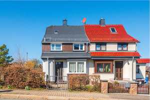 +++Familienidylle schaffen: tolle Doppelhaushälfte mit großem Garten und Garage in Chemnitz-Borna – Chemnitz – Vorschaubild 1