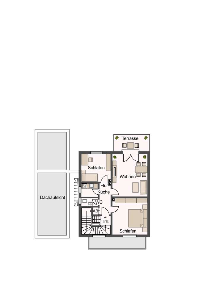 Grundriss Obergeschoss