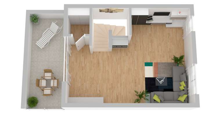 3D Grundriss RH 126 2 .OG