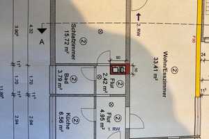 Ansprechende 3-Zimmer-Wohnung mit Terasse und Gartennutzung und Einbauküche in Bielefeld – Oldentruper Str. 269, 33719 Bielefeld – Vorschaubild 11