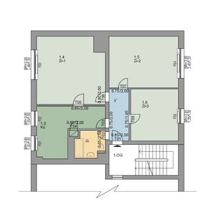 Schöne 3-Zimmerwohnung in Fritzlar, Scharnhorststraße 3, 1. OG rechts