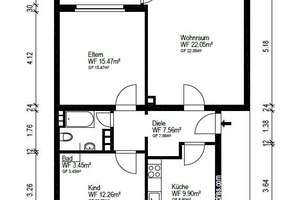 Sofort einziehen! Moderne 3,5‑Raum‑Etagenwohnung mit rd. 73 m², Loggia und Einbauküche in Leithe – Die vollständige Adresse der Immobilie erhältst du vom Anbieter., 45307 Leithe, Essen – Vorschaubild 18