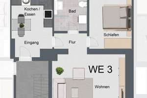 Mietwohnung mit Kaufoption!  Auch ohne Eigenkapital möglich -  wir beraten Sie gerne! – Die vollständige Adresse der Immobilie erhältst du vom Anbieter., 65191 Bierstadt, Wiesbaden – Vorschaubild 10