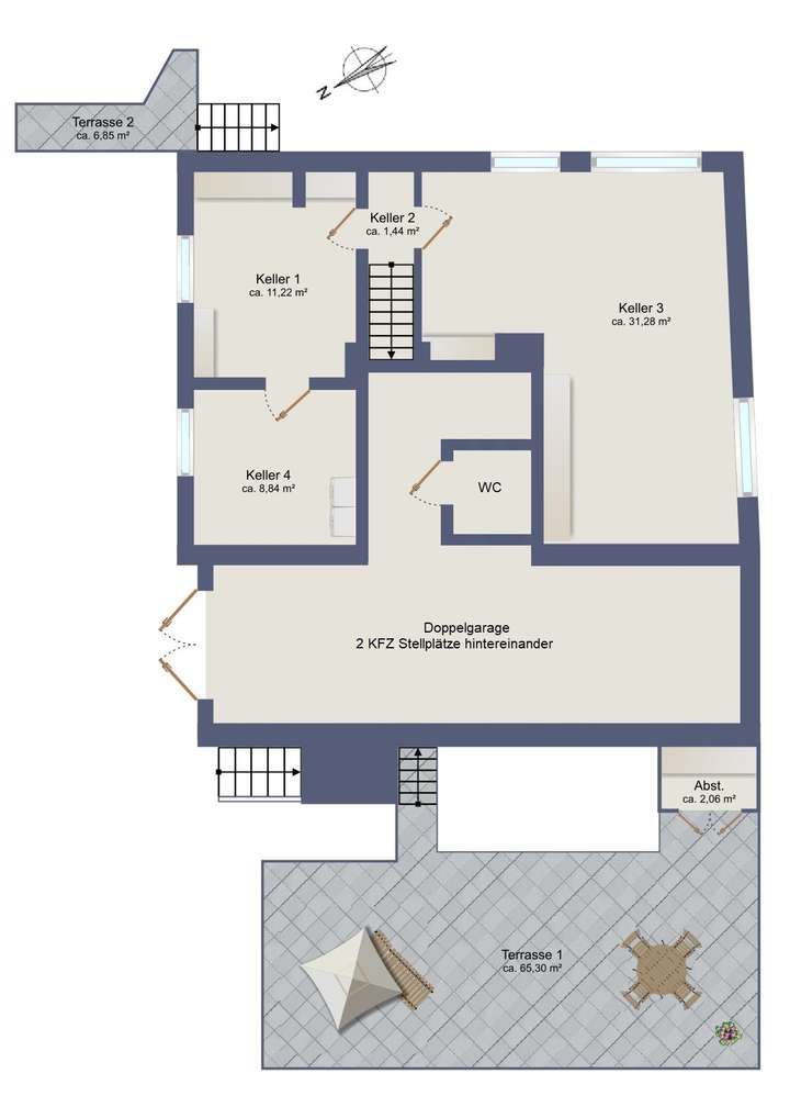 Grundriss Kellergeschoss