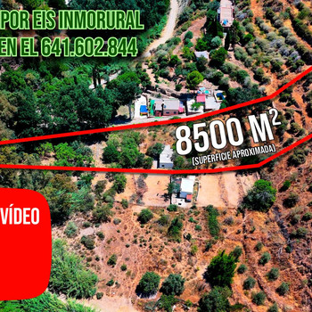 Rustikales Anwesen mit Bauernhaus und mehr als 8.500 m² in Canjáyar (Alpujarra Almeriense)