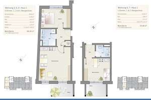 2-Zimmer-Wohnung mit Südbalkon ! – Moritzburger Straße 52, 1127 Pieschen-Süd, Dresden – Vorschaubild 2