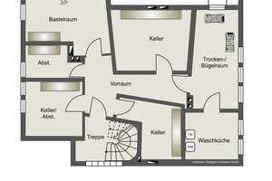 Die Lage wird Sie begeistern! Großes Zweifamilienhaus mit viel Potential für Ihre Wohnträume – Die vollständige Adresse der Immobilie erhältst du vom Anbieter., 70599 Schönberg, Stuttgart – Vorschaubild 50
