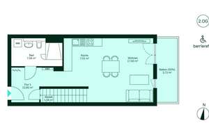 Maisonettewohnung mit Balkon und zwei Bädern – Lilli-Marx-Straße 2, 40597 Benrath, Düsseldorf – Vorschaubild 12
