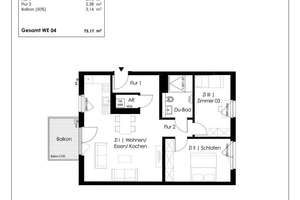 Grüne Oase mitten in Köln: 3-Zimmer-Wohnung mit Charme – Leyendeckerstraße 17, 50825 Ehrenfeld (Ortsteil), Köln – Vorschaubild 7