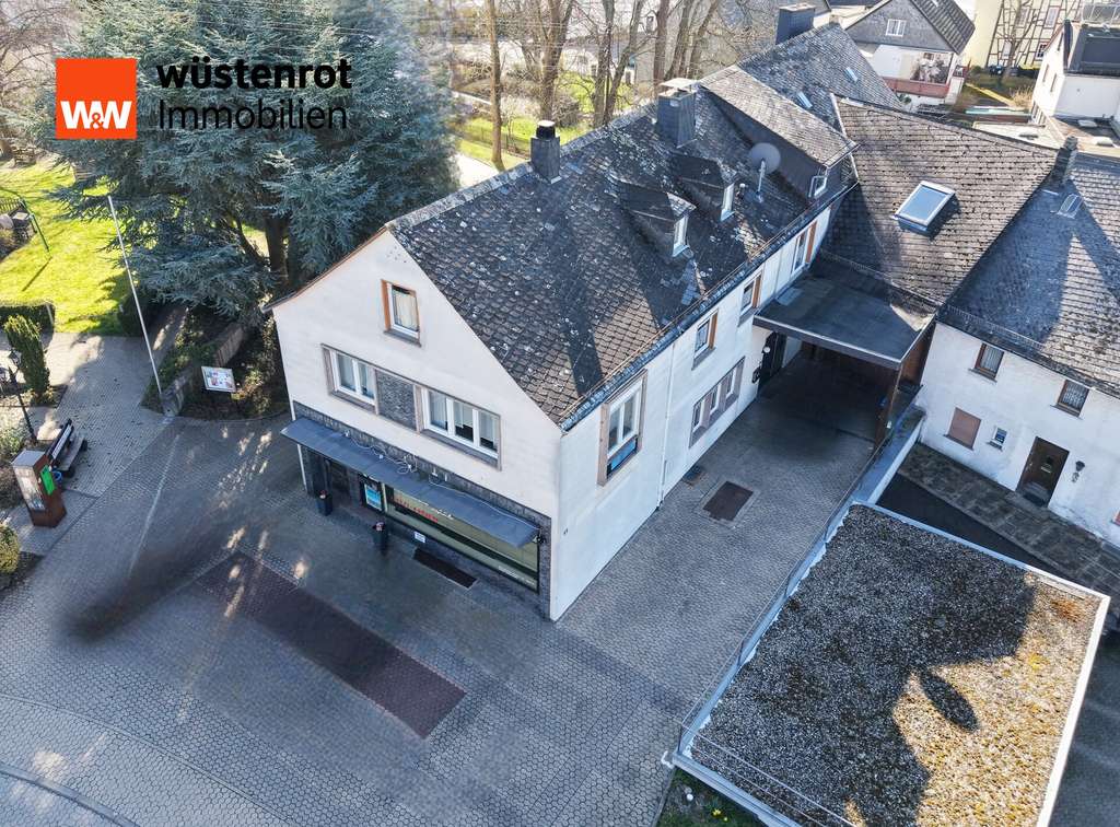 Immobilie in Rheinböllen - 2 WE + 2 mal Gewerbe - kpl. Widmung Wohnen möglich! - Bild 0