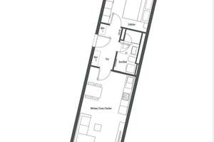 Neubau 2-Zi-WHG in Feldmoching möbliert und mit Balkon, Erstbezug – Lilli-Kurowski-Straße 7, 80995 Feldmoching, München – Vorschaubild 4