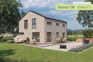 Design-Garant. Modernes Design trifft maximale Flexibilität: KfW-Traumhaus im Mietkauf