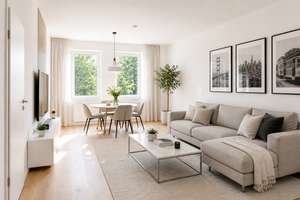 Modernisierte 2-Zimmer-Wohnung mit EBK & Stellplatz in grüner Lage von Grafenberg