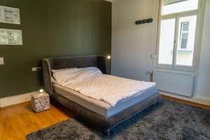 Ein ganzes Stockwerk im Kulturdenkmal:6 Zimmer, 150m²,  über 3m Deckenhöhe, Stellplatz, Ofen, Balkon – 70180 Lehen, Stuttgart – Vorschaubild 28