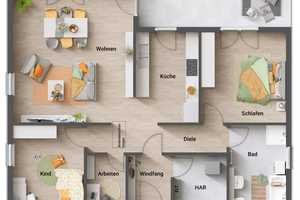 Wohnen auf einer Ebene. Hier finden Sie Ihr Glück und Geborgenheit in ruhiger Lage. – Südliche Weinstraße (Kreis) – Vorschaubild 4