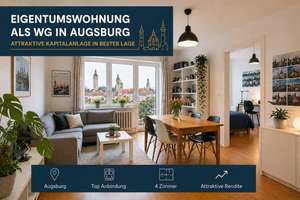 Provisionsfrei / Kapitalanlage in Augsburg – Sofort Cashflow + massive Steuervorteile nutzen – Die vollständige Adresse der Immobilie erhältst du vom Anbieter., 86157 Pfersee-Nord, Augsburg – Vorschaubild 1