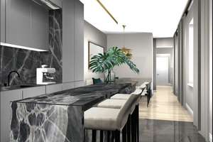 Luxuriöse 3,5-Zimmer Ersgeschosswohnung mit Terrasse in Düsseldorf-Pempelfort