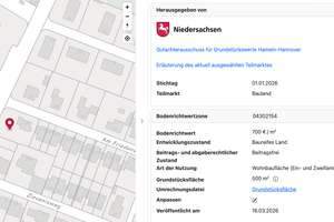 Kleines EFH auf großem Grundstück – Am Friedenstal 15, 30627 Misburg-Nord, Hannover – Vorschaubild 3