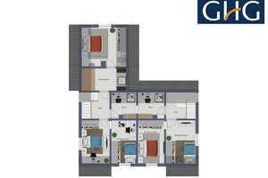 Leerstehendes Doppelhaus mit zwei Wohneinheiten und Gartengrundstücken in Hechingen *PROVISIONSFREI* – Die vollständige Adresse der Immobilie erhältst du vom Anbieter., 72379 Hechingen – Vorschaubild 22