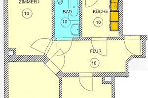 WG-geeignete 3-Zimmer DG-Wohnung mit Loggia nahe Lene-Voigt-Park – Eilenburger Straße 27, 4317 Leipzig – Vorschaubild 14