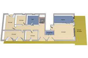 IMMOBERLIN.DE - Komplette Etage! Großzügige Wohnung mit Privatlift, Südwestterrasse & Pkw-Stellplatz – Die vollständige Adresse der Immobilie erhältst du vom Anbieter., 12157 Steglitz, Berlin – Vorschaubild 7