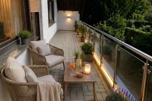 Tarforst! Wohnen im Grünen mit Gartennutzung und Sonnenbalkon! 