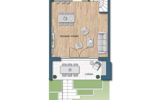 Hubland View Würzburg - Townhäuser mit Aussicht (Haus Nr. 23) – Franziska-Kimpfler-Straße 1, 97074 Frauenland, Würzburg – Vorschaubild 14