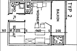 Zauberhafte 1 Zimmerwohnung mit Meerblick – Die vollständige Adresse der Immobilie erhältst du vom Anbieter., 23570 Travemünde, Lübeck – Vorschaubild 9