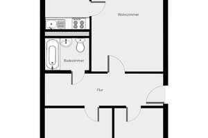 ***Ab 01.05.2026***Wir renovieren für Sie***3-Zimmer mit Balkon, Wannenbad und Aufzug*** – Deiwitzweg 36, 4207 Lausen-Grünau, Leipzig – Vorschaubild 16