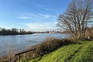 Viel Platz in 4-Zimmer-Wohnung in Düsseldorf Benrath mit Rheinblick