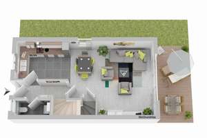 Ihr neues Zuhause: Charmantes Reihenendhaus mit Garten in Gondelsheim – sofort frei! – Die vollständige Adresse der Immobilie erhältst du vom Anbieter., 75053 Gondelsheim – Vorschaubild 2
