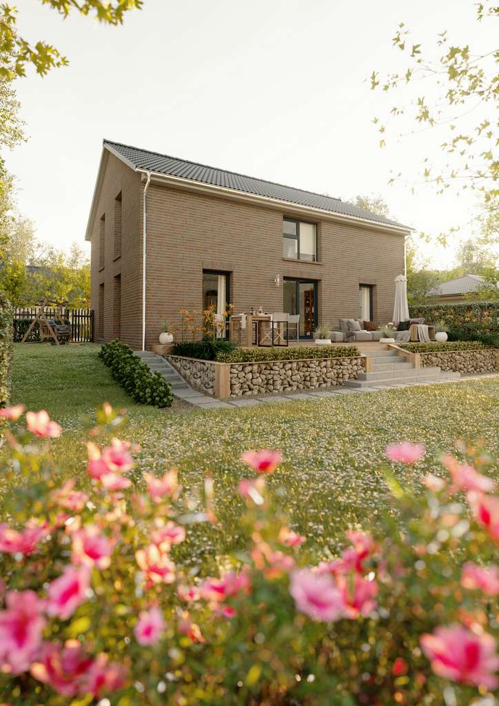 Immobilie in Krauthausen - Mit Grundstück: Zeitlose Eleganz im modernen Town & Country Landhaus in Krauthausen - Bild 3