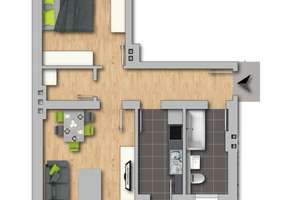 Erstbezug nach Renovierung – Stilvoll sanierte 2-Raum-Wohnung in Stadtfeld Ost – Annastr. 23b, 39108 Stadtfeld Ost, Magdeburg – Vorschaubild 7
