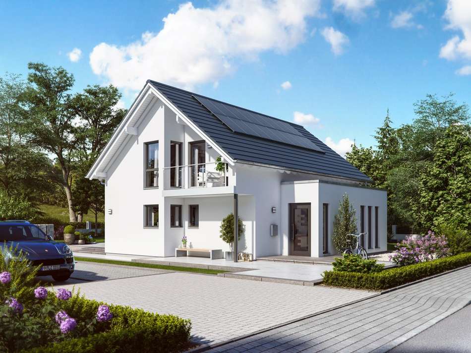Modernes Einfamilienhaus