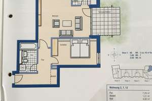Helle und ruhige  2-Zimmer-Wohnung  – Die vollständige Adresse der Immobilie erhältst du vom Anbieter., 80687 Sankt Ulrich, München – Vorschaubild 12