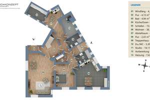 Architektur mit Geschichte – Lichtdurchflutetes Wohnen mit Loft- und Studioflair – Die vollständige Adresse der Immobilie erhältst du vom Anbieter., 49479 Ibbenbüren – Vorschaubild 18